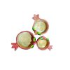 Set of 3 Handmade Decorative Pottery Bowls Model Anar