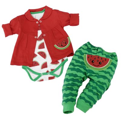 Set of 3 Pieces Baby Clothes Model Yalda Night