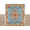 Persian Bedspread Set – Oriental Style Double Size with Termeh Fabric – Afshar