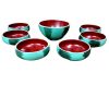 Set of 7 Handmade Decorative Pottery Bowls Model Yalda