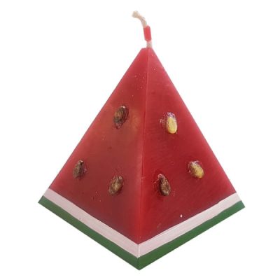 Watermelon Candle – Red Style, Great for Yalda Setup