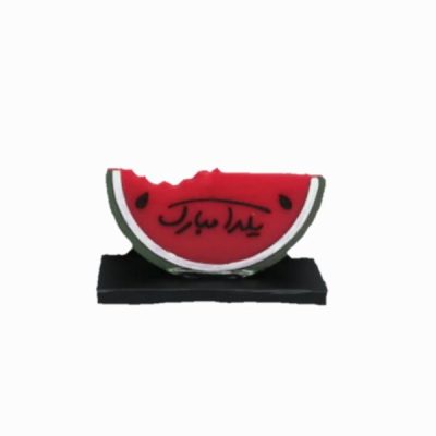 Watermelon Candle – Model II, Designed for Yalda Table