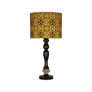 Wooden Persian Table Lamp Model Samar