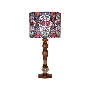 Wooden Persian Table Lamp Model Samko