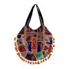 Ethnic Tote Bag with Baluchi Embroidered Model Lavin