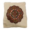 Embroidered Cushion Cover - Cream Suzani Design