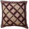 Embroidered Cushion Cover - Cream Hana Design