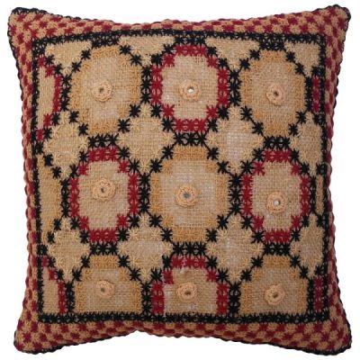 Embroidered Cushion Cover – Cream Sima Design