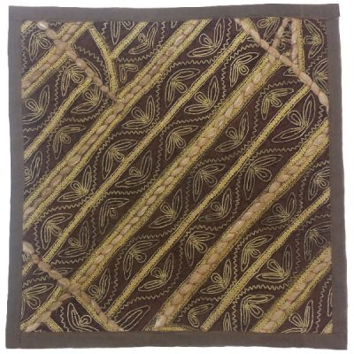 Embroidered Cushion Cover – Kabir Suzani Design