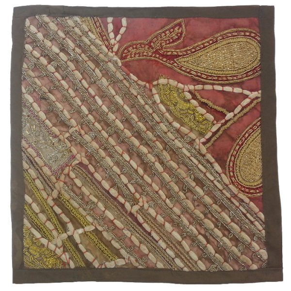 Embroidered Cushion Cover - Mahan Suzani Design