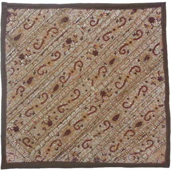 Embroidered Cushion Cover - Mahin Suzani Design