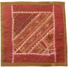 Embroidered Cushion Cover - Pinki Suzani Design