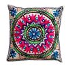 Embroidered Cushion Cover - Moonlight Suzani Design