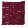 Embroidered Cushion Cover - Red Suzani Design