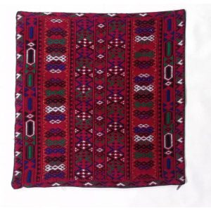 Embroidery Suzani Cushion Cover Red Color