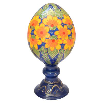 Persian Decorative Hand Painted Ostrich Egg Shell – Golestan