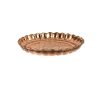 Persian Copper Serving Tray Traditionally Hammered Diba