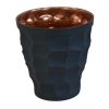 Persian Copper Cup - Handcrafted with Handle for Cold Drinks - Hammered Black