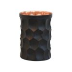 Persian Copper Cup – Handcrafted with Handle for Cold Drinks – Hammered Modern