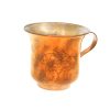 Persian Copper Cup - Handcrafted with Handle for Cold Drinks - Hammered Esfand