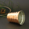 Persian Copper Cup - Handcrafted with Handle for Cold Drinks - Hammered Mahak
