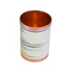 Persian Copper Cup - Handcrafted with Handle for Cold Drinks - Hammered Rangi