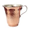 Persian Copper Cup - Handcrafted with Handle for Cold Drinks - Hammered Rasti
