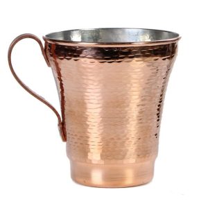 Iranian Hammered Copper Cup Model Yaren