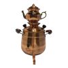 Persian Copper Stovetop Samovar Tea Maker with Teapot Model Diva