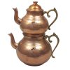 Persian Copper Double Teapot Hammered & Durable Azar