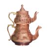 Persian Copper Double Teapot Durable and Hammered Varna