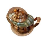 Persian Copper Stock Pot – Traditional Hammered Cooking Style Amani