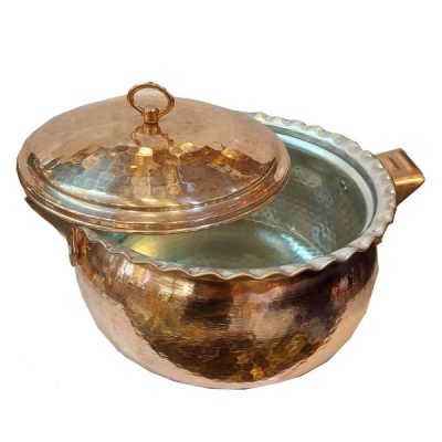 Persian Copper Stock Pot – Traditional Hammered Cooking Style Dana