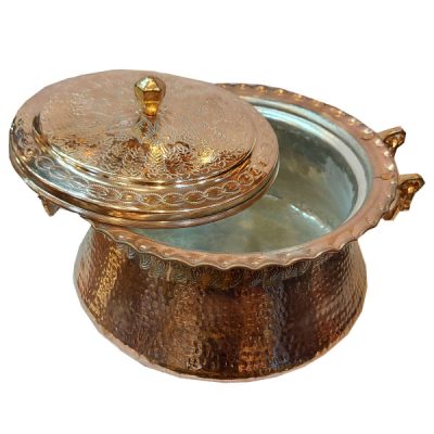 Persian Copper Stock Pot – Traditional Hammered Cooking Style Sava