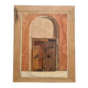 Iranian Moaragh Kari Wall Art "Marquetry" Model Door