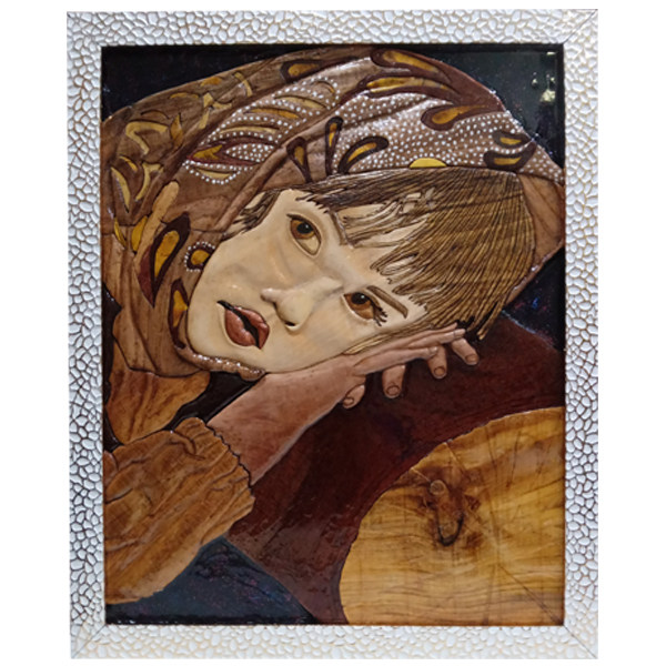 Marquetry Wood Inlay Art - Artistic Persian Nazgol