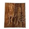 Wood Carved Wall Art Model Horse