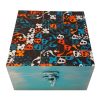 Wooden Box for Gift Giving with Persian Inspired Pattern Hibo