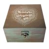 Wooden Box for Gift Giving with the Persian Calligraphy Pattern