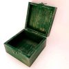 Wooden Box for Gift Giving with Persian Inspired Pattern Kashi