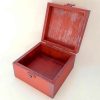 Wooden Box for Gift Giving with Artistic Pattern Heart