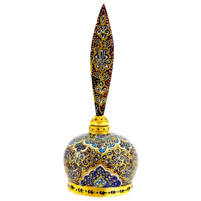 Persian Surma Dani Container for Keeping Kohl Made of Camel Bone Divan