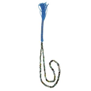 Persian Neyshabur Turquoise Rosary: Prayer 66 Beads Handcrafted Tasbih Dara