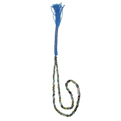 Persian Neyshabur Turquoise Rosary: Prayer 66 Beads Handcrafted Tasbih Dara