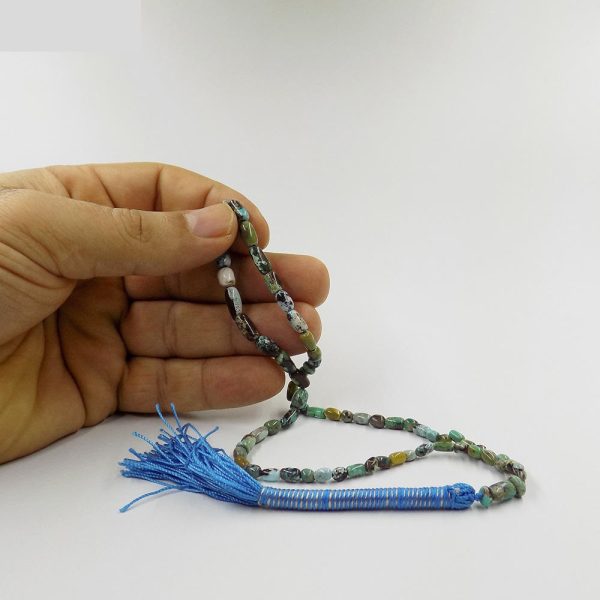 Islamic Turquoise Tesbih Prayer Beads Model Dara