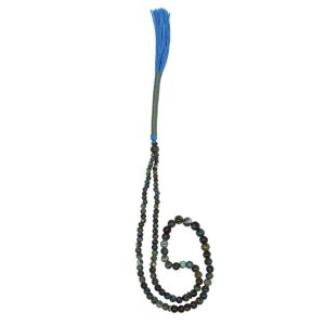 Persian Neyshabur Turquoise Rosary: Prayer 101 Beads Handcrafted Tasbih Hamta