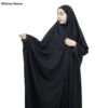 Islamic Arabic Black Chador Abaya Hejab for Women and Praying - Yaman