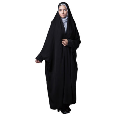 Islamic Arabic Black Chador Abaya Hejab with Sleeves for Women and Praying – Fatemi