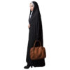 Islamic Arabic Black Chador Abaya Hejab with Sleeves for Women and Praying - Fatemi