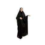 Islamic Arabic Black Chador Abaya Hejab for Women and Praying - Rina